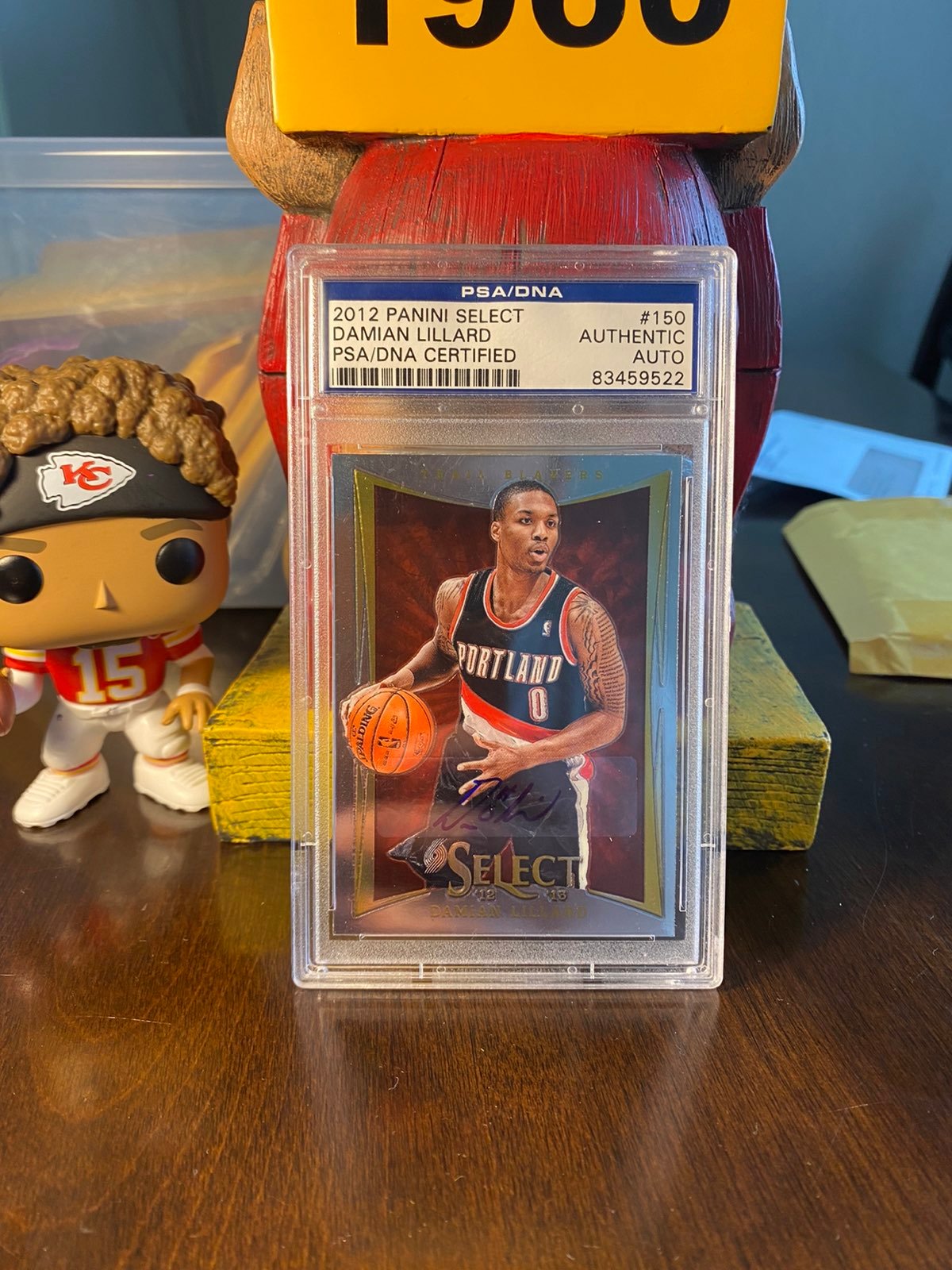 2012 Damien Lillard Rookie Auto select