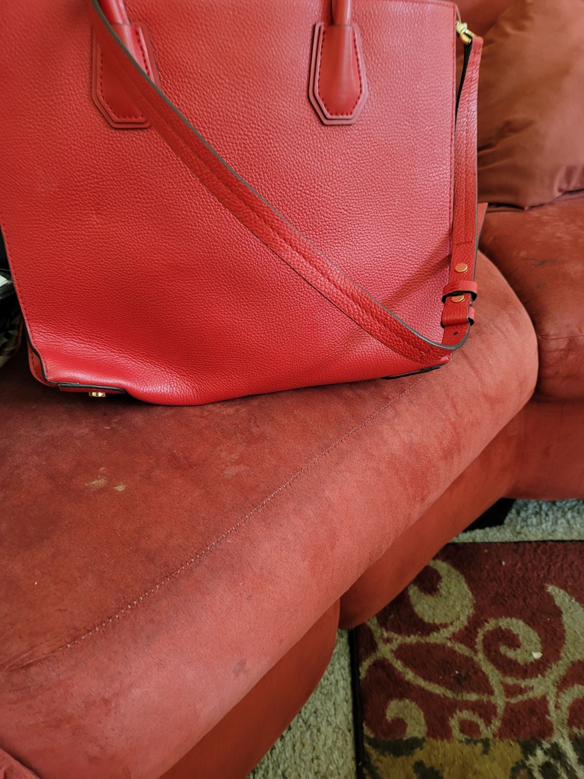 Michael kors satchel and wallet