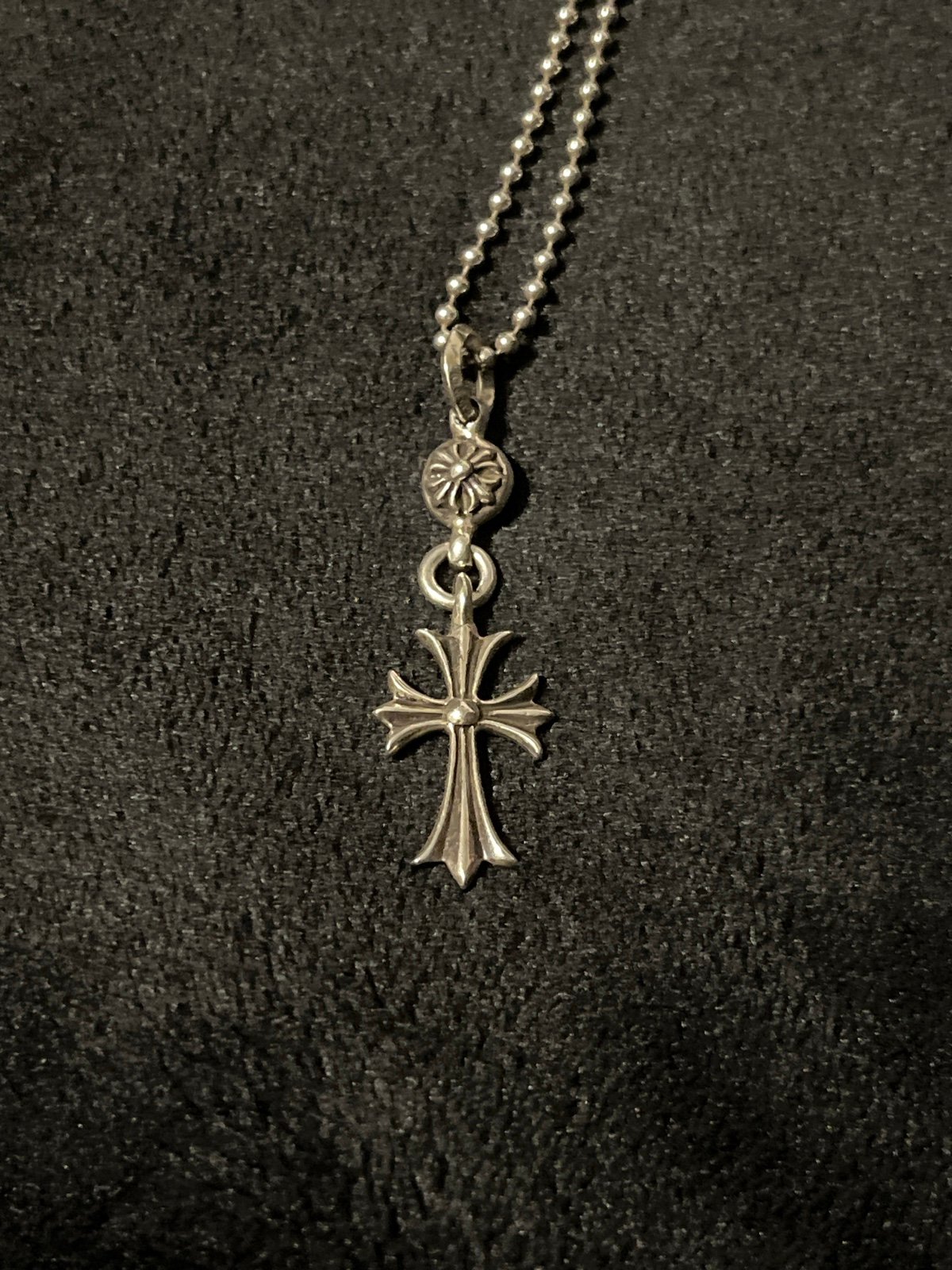 Chrome Hearts Cross ball pendant