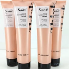 4 Suave Simply Styled Thickening Cream Heat Protectant Thick Look Hair Cream 5oz