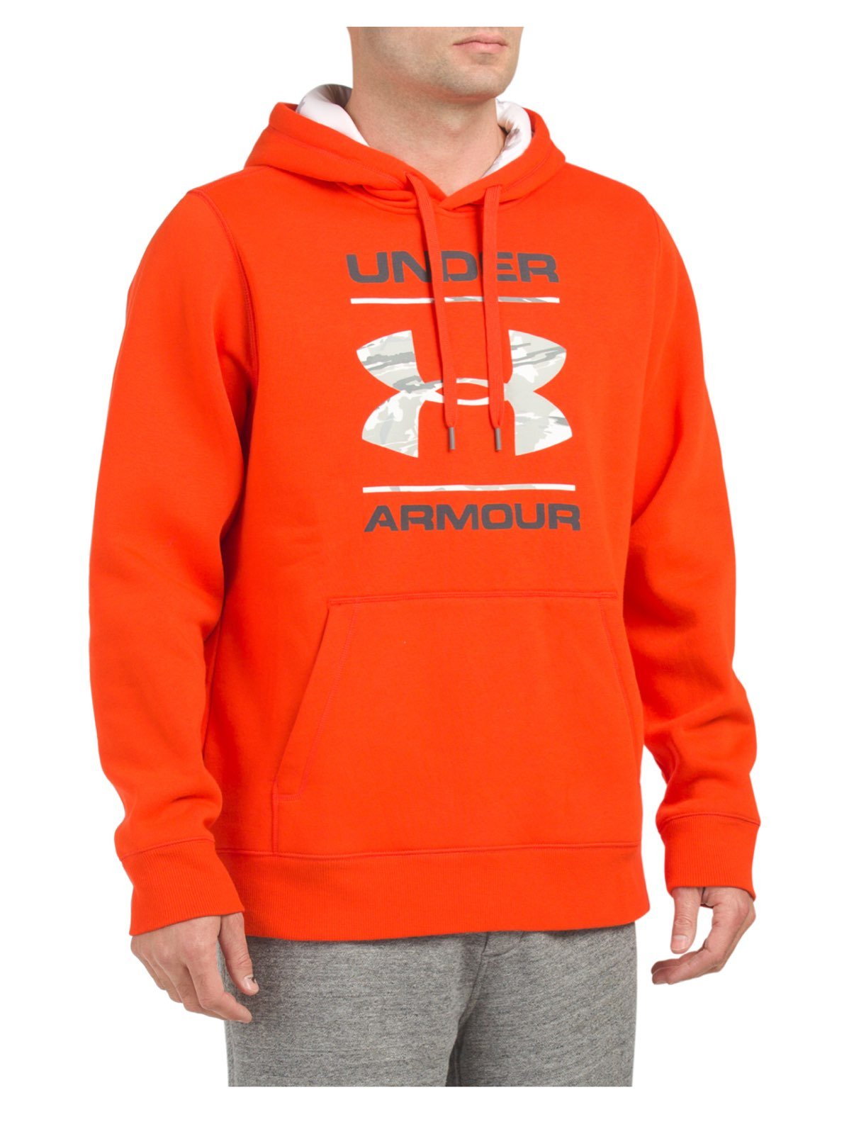 XL Under Armour Mens Rival Camo Fill Logo Hoodie