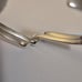 Signed M Vintage 925 Sterling Silver Twisted Knot Cuff Bracelet