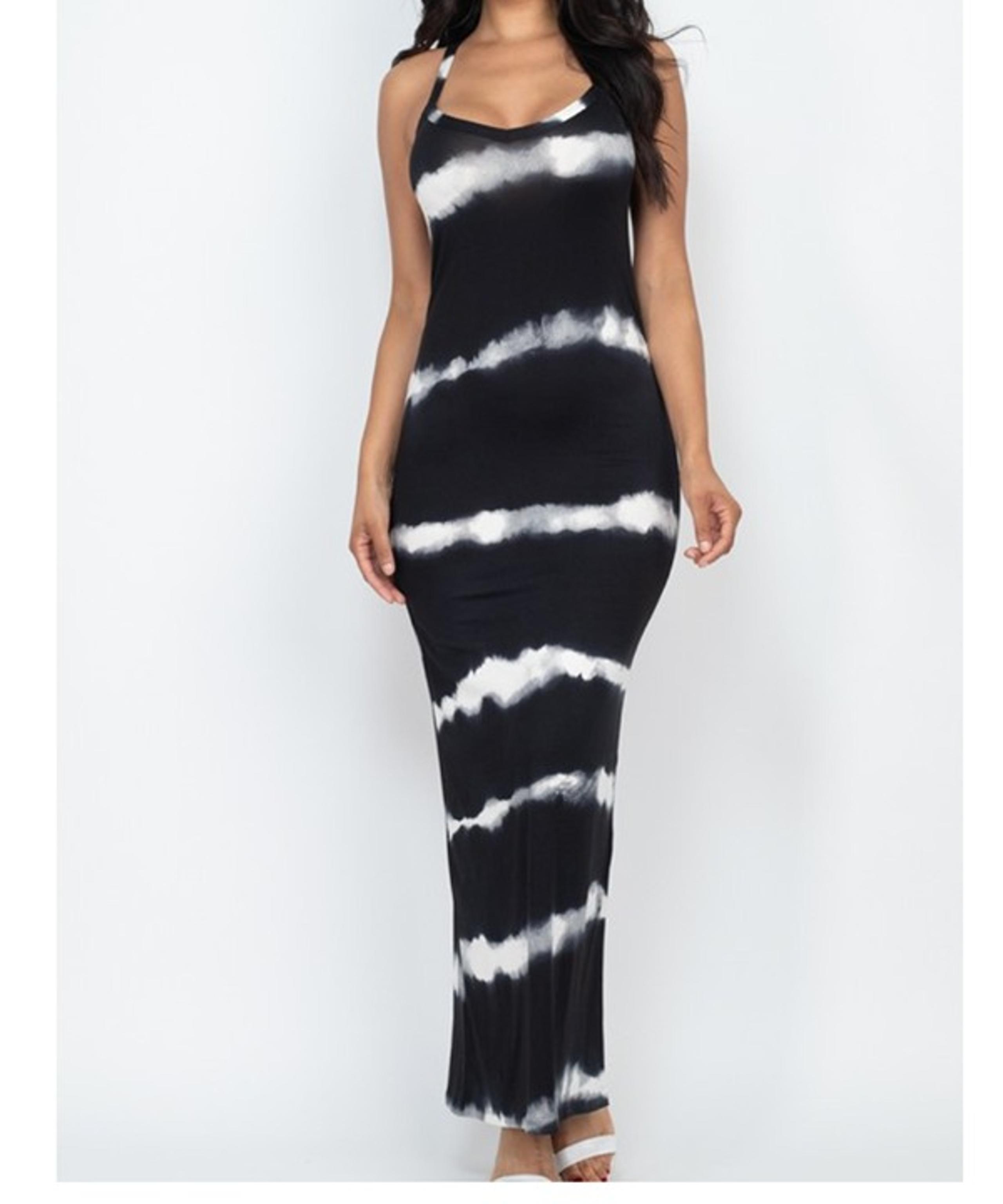 Dress Tie Dye Maxi