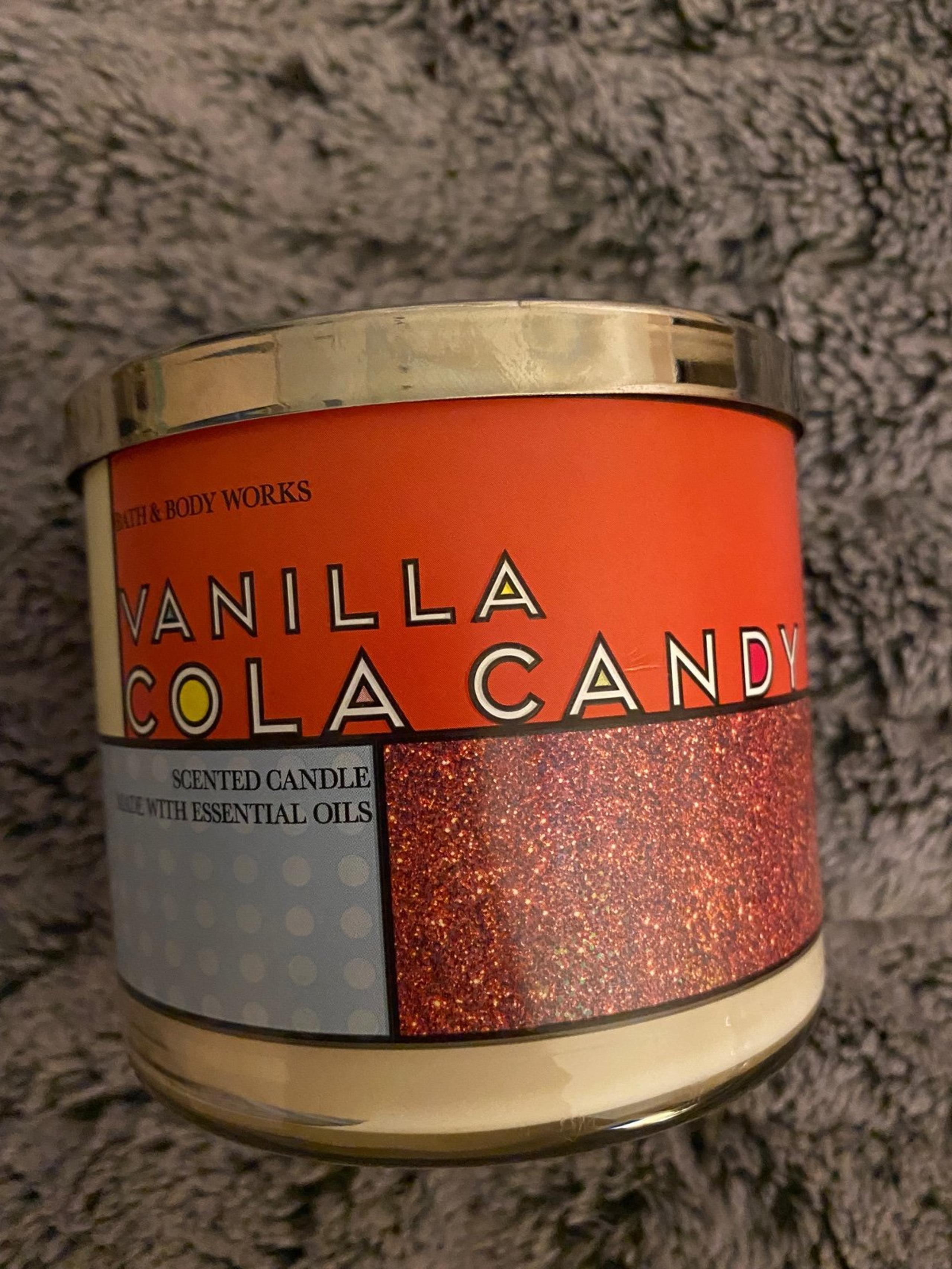 Bath and Body Works Candle vanilla cola candy