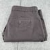 Perk Slim Fit Stretch Pants Men's 34x30 Gray Chino Preppy Athletic Classic