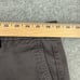 Perk Slim Fit Stretch Pants Men's 34x30 Gray Chino Preppy Athletic Classic