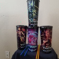 Thor- love and thunder movie cups