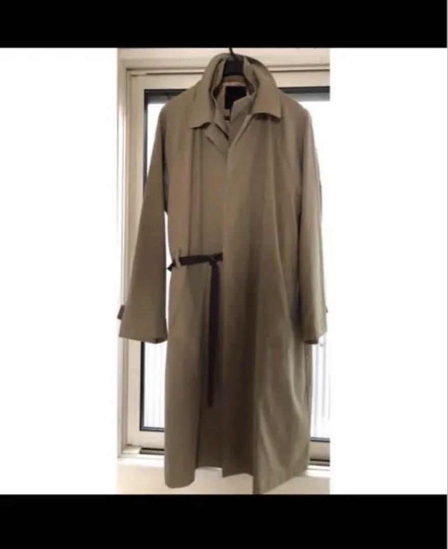Double Standard Clothing Khaki Trench Coat with Belt