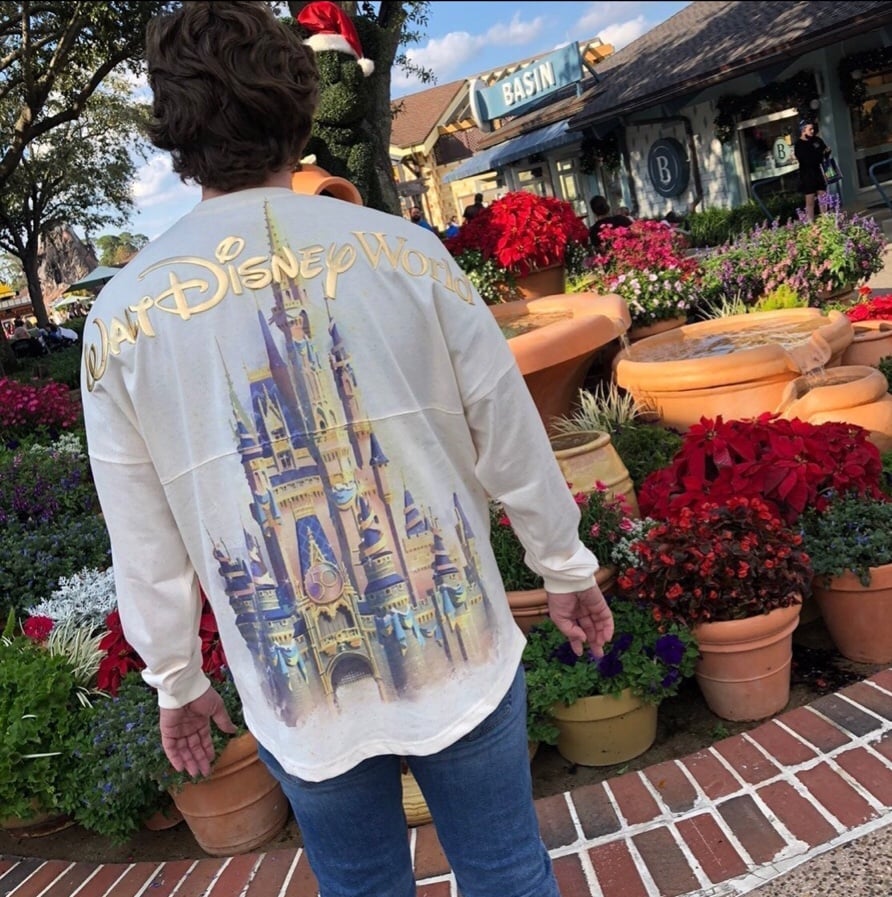 Disney World 50th Anniversary Castle Collection Spirit Jersey XL