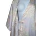 Vintage 60s Miss Elaine Knee Length Robe S Multicolor Floral Union Tag USA
