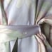 Vintage 60s Miss Elaine Knee Length Robe S Multicolor Floral Union Tag USA