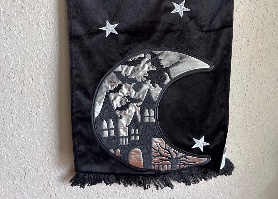 Witchy table runner