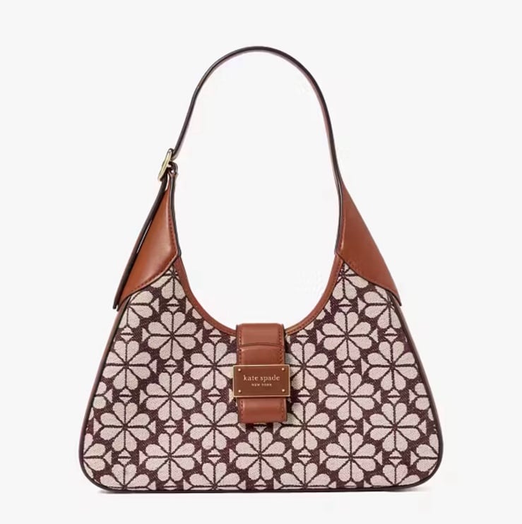 New Kate Spade spade flower jacquard nouveau shoulder bag