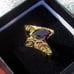 NEW 14k over Sterling 1.2ct Garnet Ring