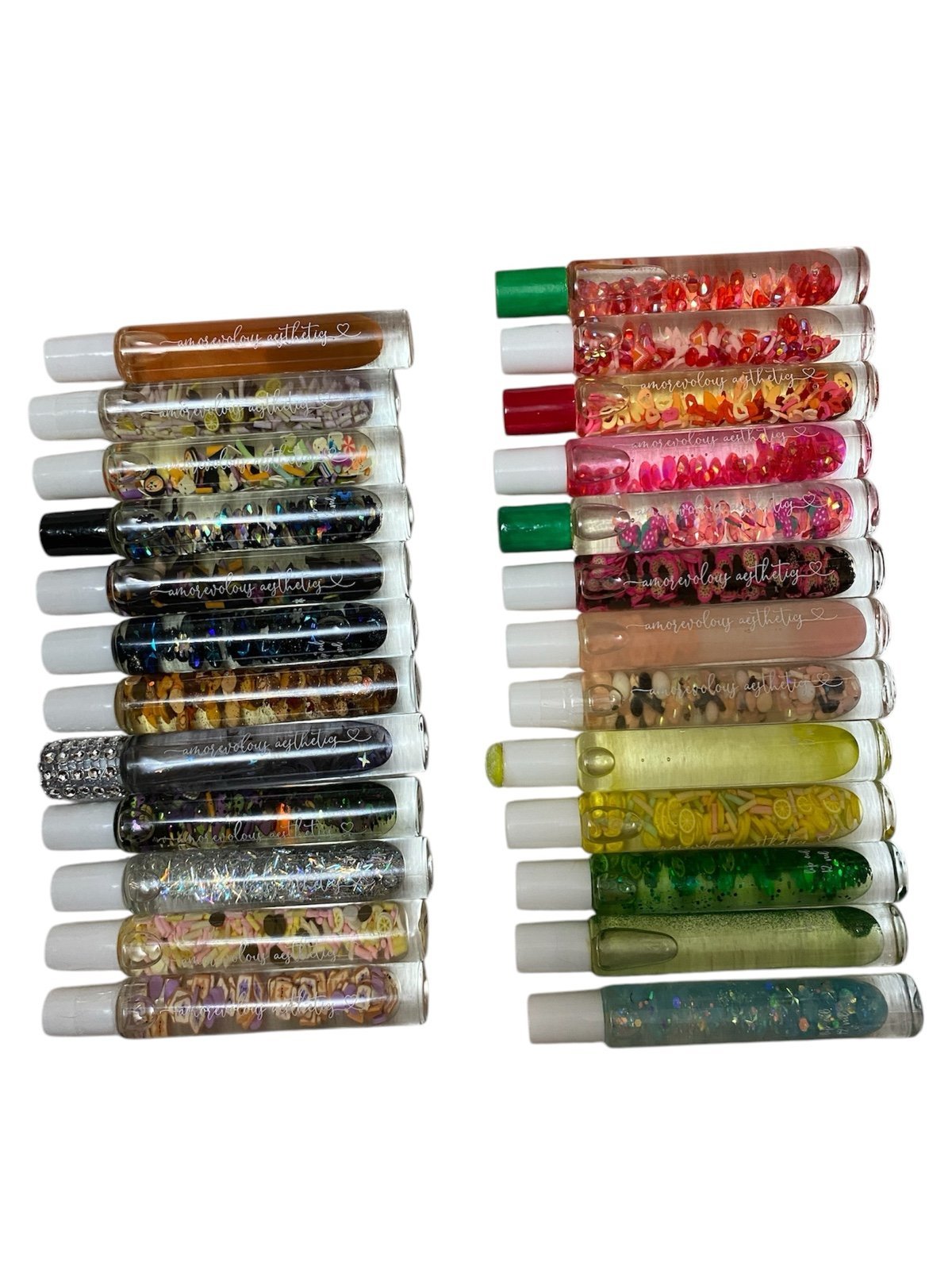 Amorevolous aesthetics rollerball Lip oils lot