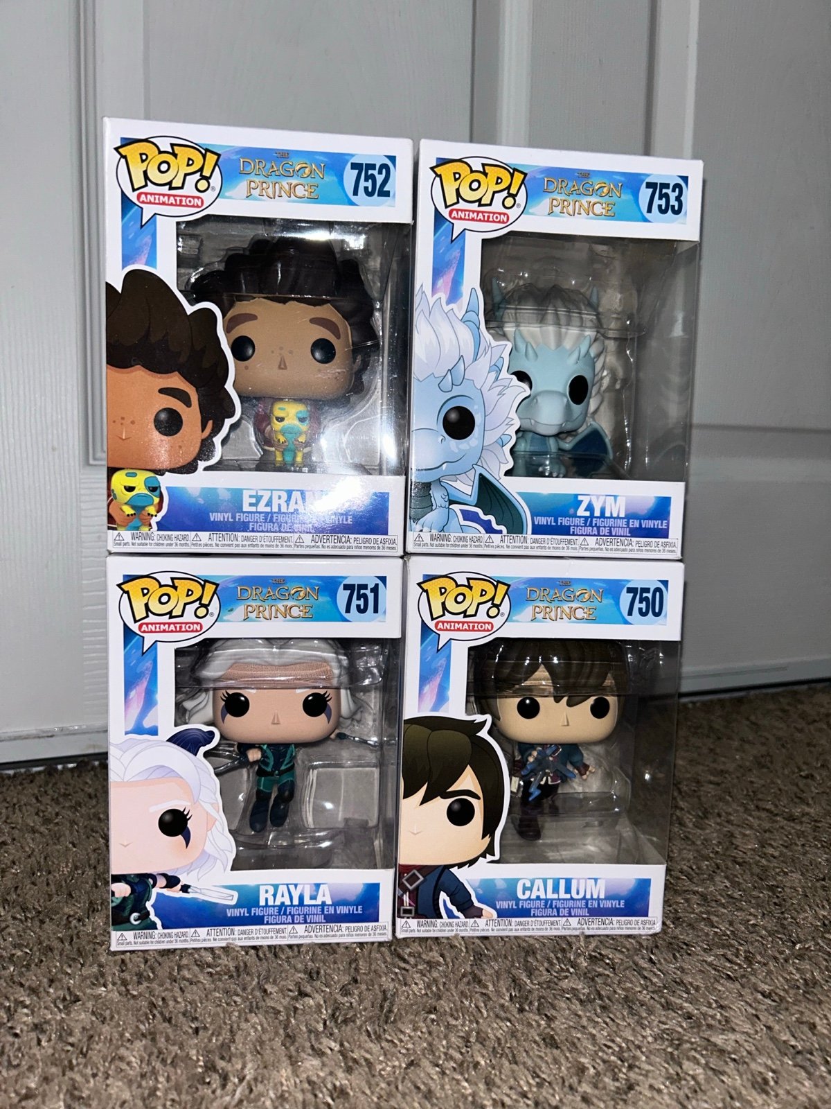 The Dragon Prince Funko Set