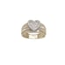 10kt Real Gold Heart Ring For Women