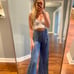 Vici high rise smocked pants