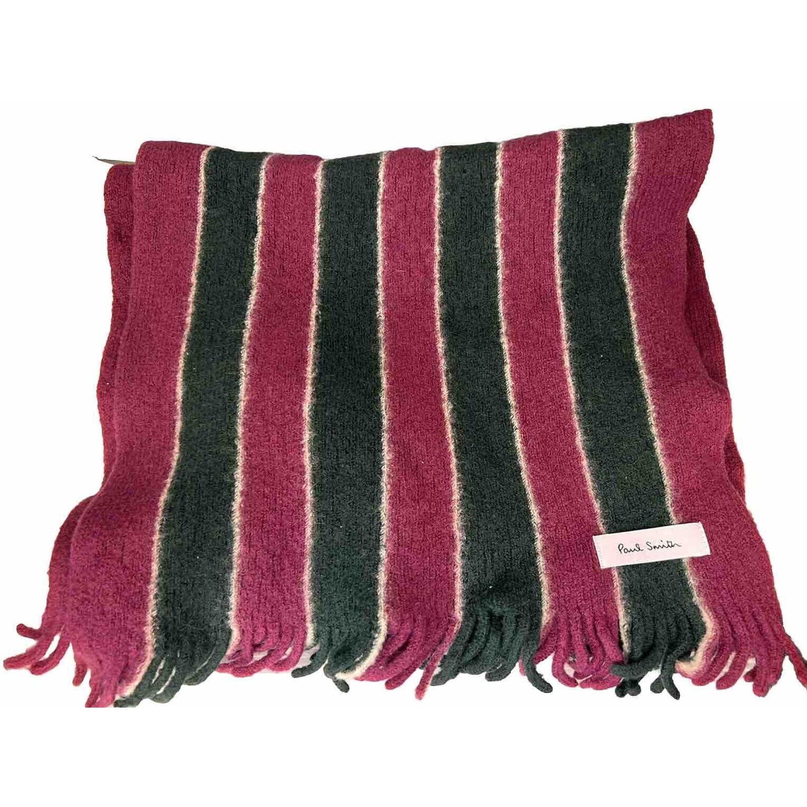 Paul Smith Scarf - Purple & Green - Super Soft