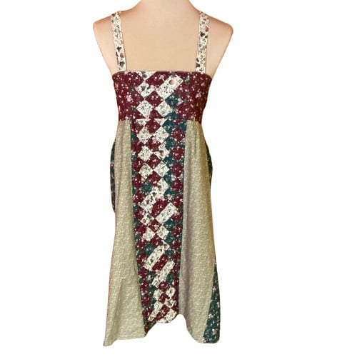 Seminole patchwork hippie chic apron top