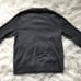 BANANA REPUBLIC GREY MERINO WOOL V-NECK SWEATER