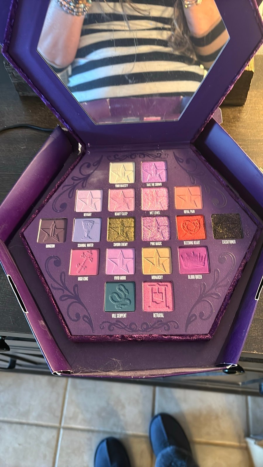 Jeffree Star bloodlust palette