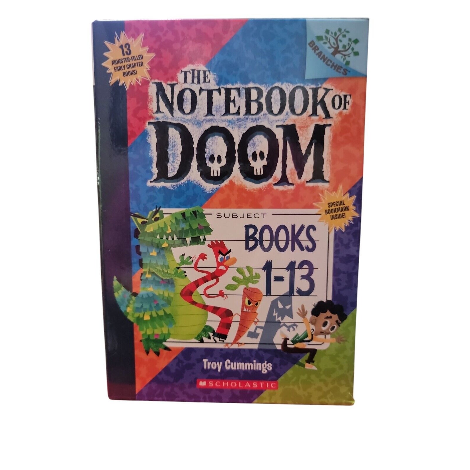 Complete Box Set THE NOTEBOOK OF DOOM Books 1-13 Branches Books Troy Cummings
