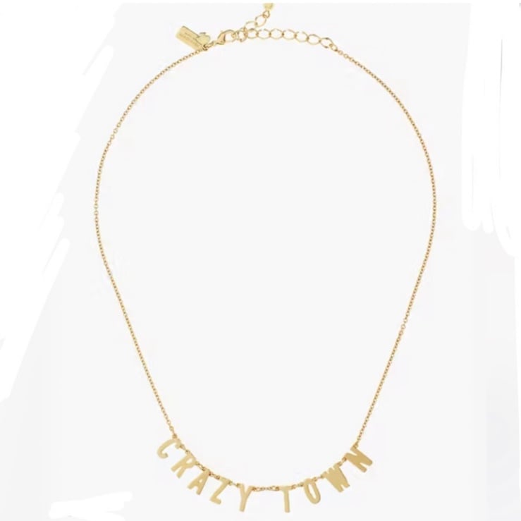 Kate Spade Say Yes Crazy Town Necklace