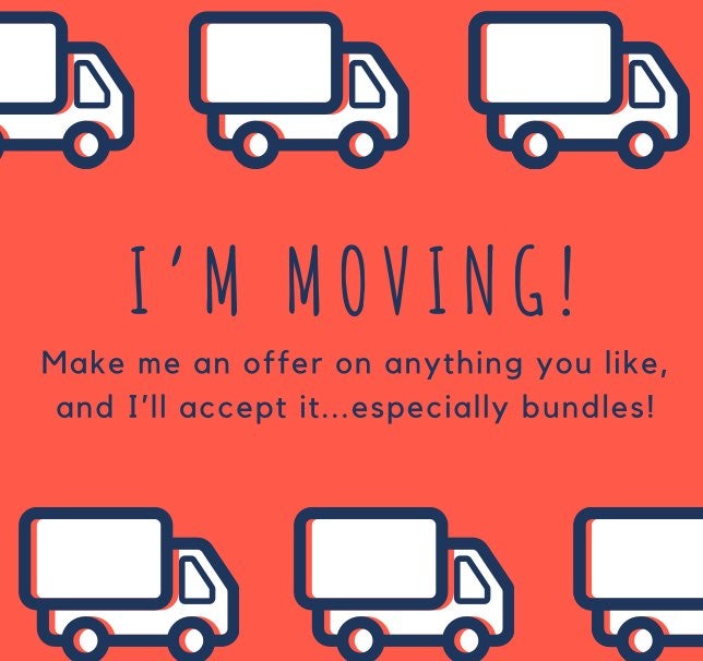 Moving Sale!
