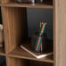 8-Cube Storage Organizer, Canyon Walnut-TJ3SD