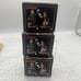 3 Vintage KG Resin Figurines Circus Clowns Lot With With Box Crystal Ball