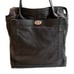 Banana Republic Leighton Black Leather Tote Shoulder Bag