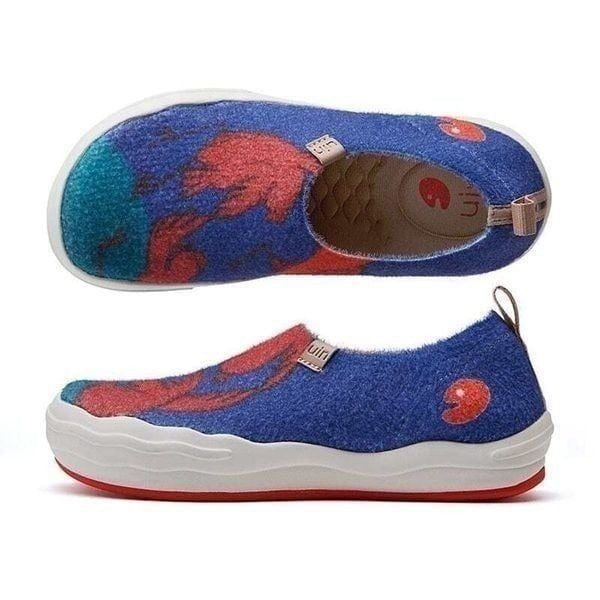 UIN Women's Walking Shoes Slip On Casual Sneaker (This is Hen-Pop 2)