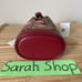 Coach Mini Bucket Bag In Signature Cherry Print