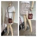 Coach Mini Bucket Bag In Signature Cherry Print