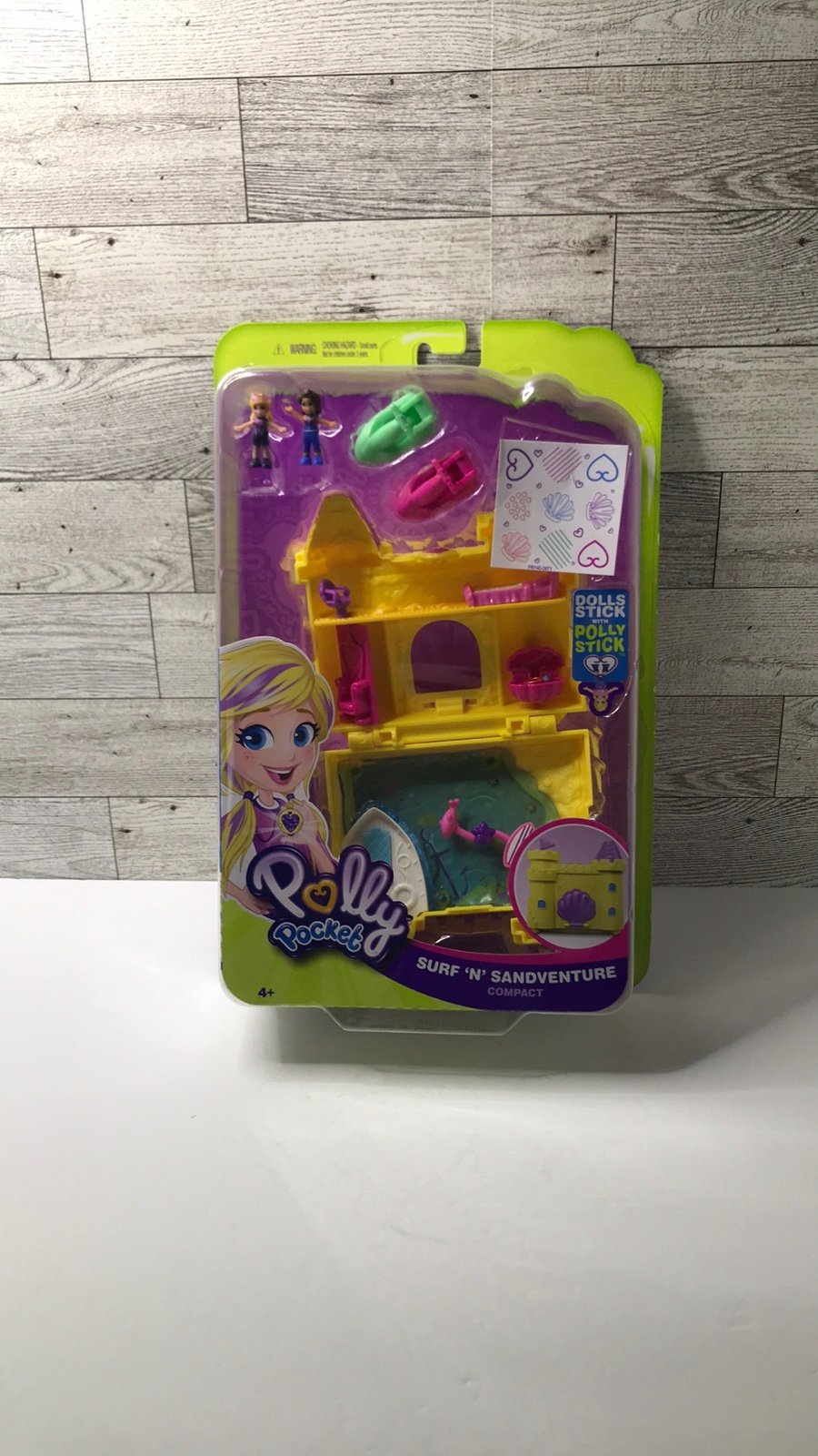 Polly Pocket Surf N Sandventure World Playset
