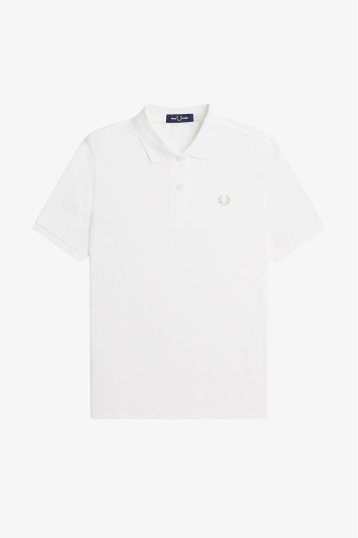 The Fred Perry Polo Shirt Short Sleeve White