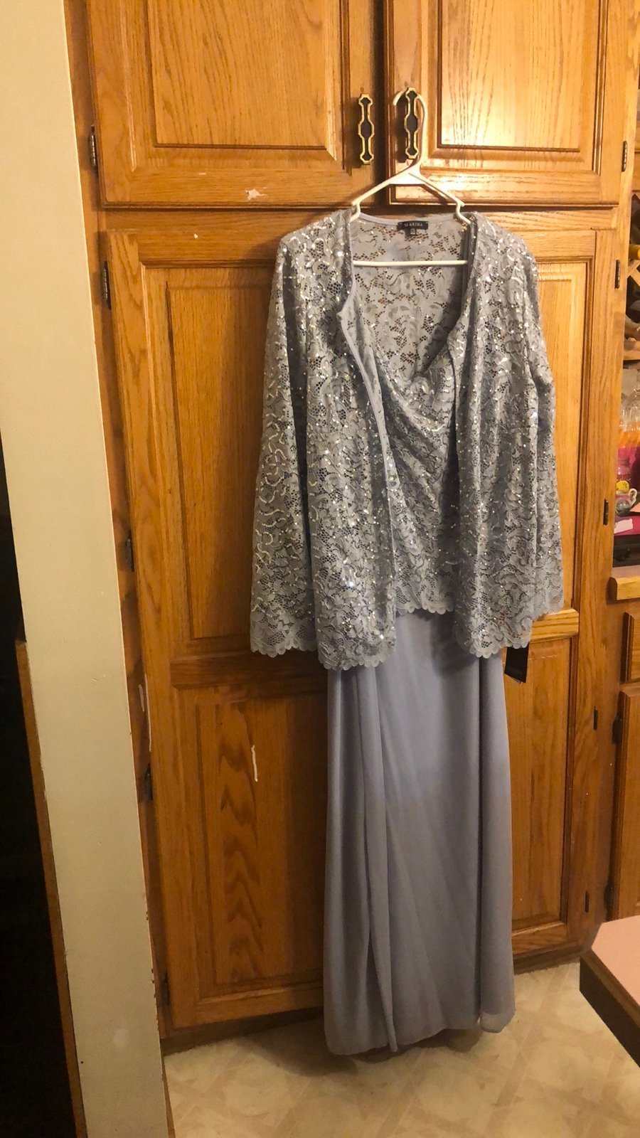 Marina Womens Formal Dress
