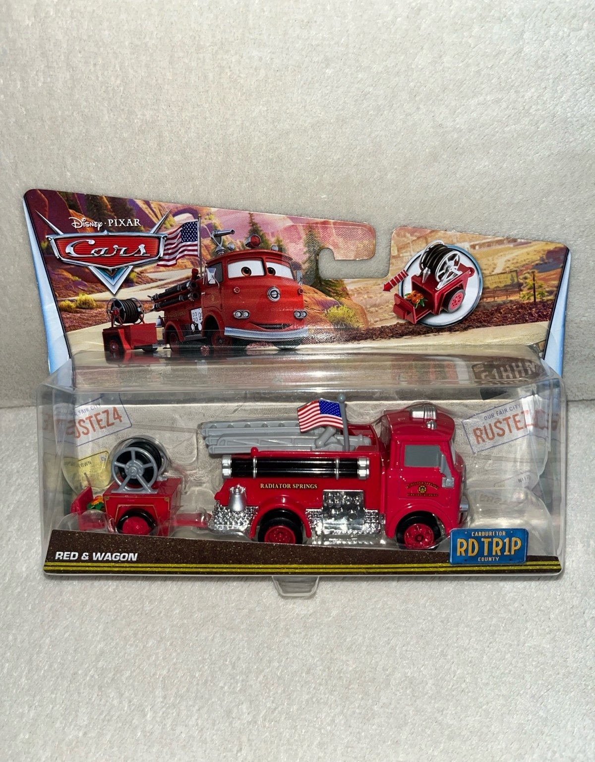 Disney Pixar Cars Road Trip Red