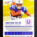 NM/NOT MINT SP RED 2021 JONATHAN TAYLOR PRESTIGE XTRA POINTS #85 H505