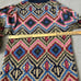 Farm Rio Rauti Wool Blend Sweater Dress Size Large Puff Sleeve Multicolor