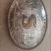 Vintage BK Belt Buckle Sterling Silver