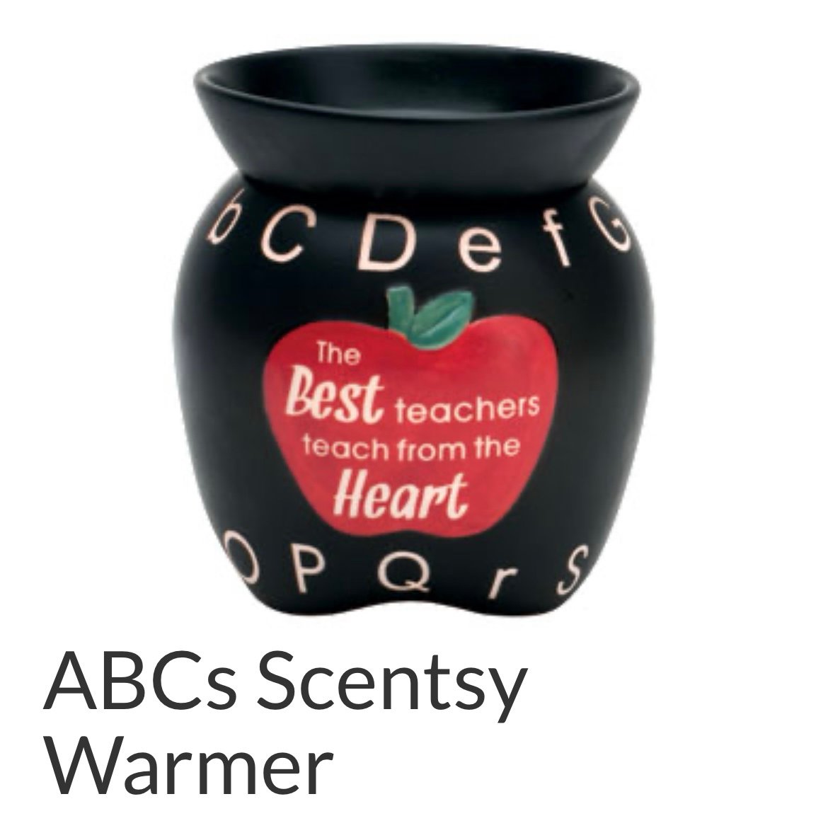 ABC Scentsy Warmer