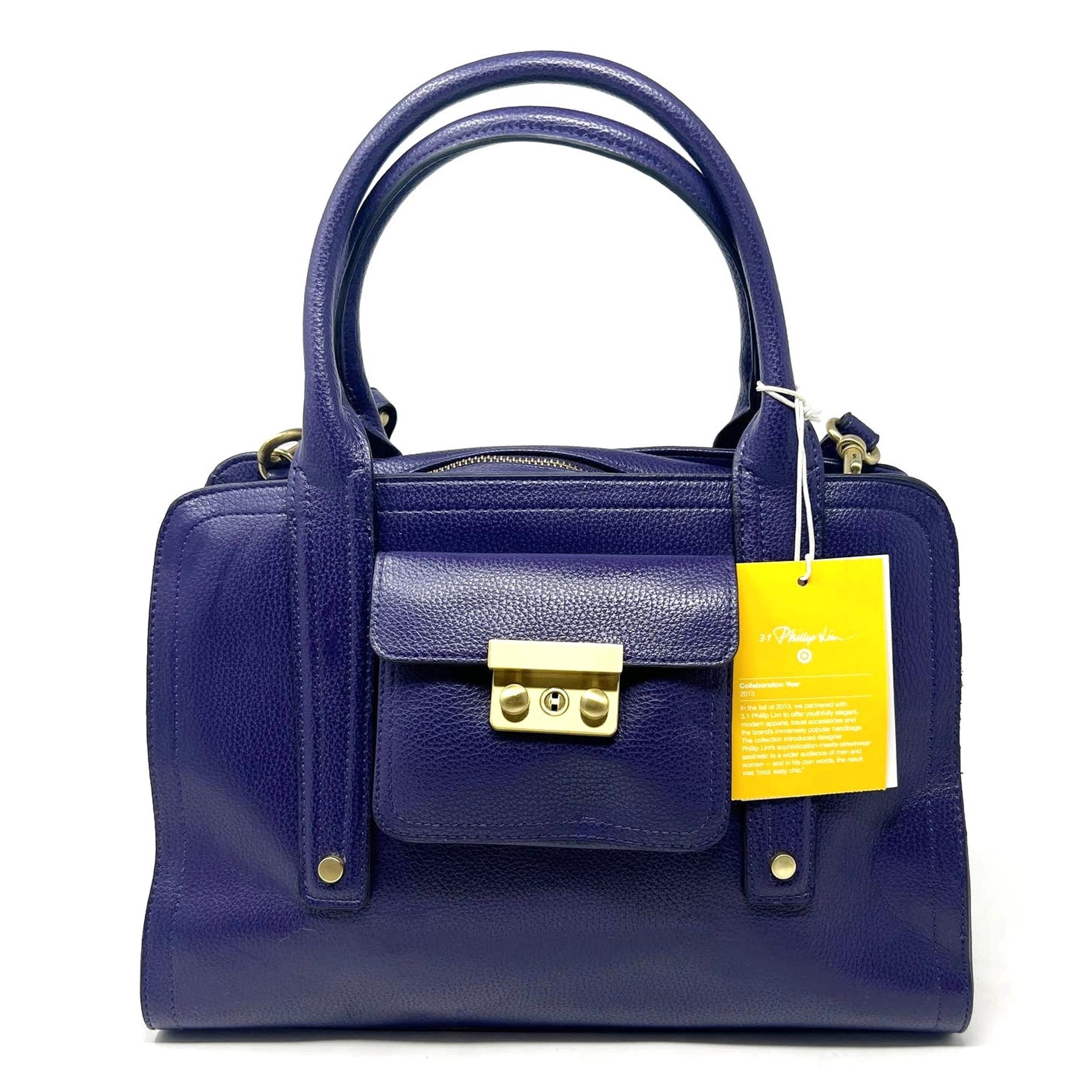 3.1 Phillip Lim x Target 20 Years of Design Purple Satchel Crossbody Purse NWT