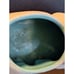 Vintage Royal Haeger Deer Planter White w/Teal Glaze Inside #R1913 Mid Century