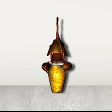 Leopold Labradorite Tigers Eye And Wood Pendant