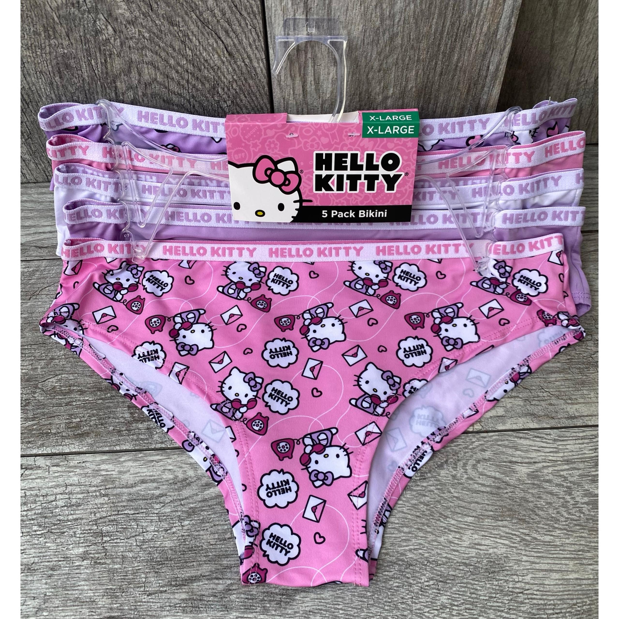 Hello Kitty Junior Bikini Underwear 5-Pack X-Large