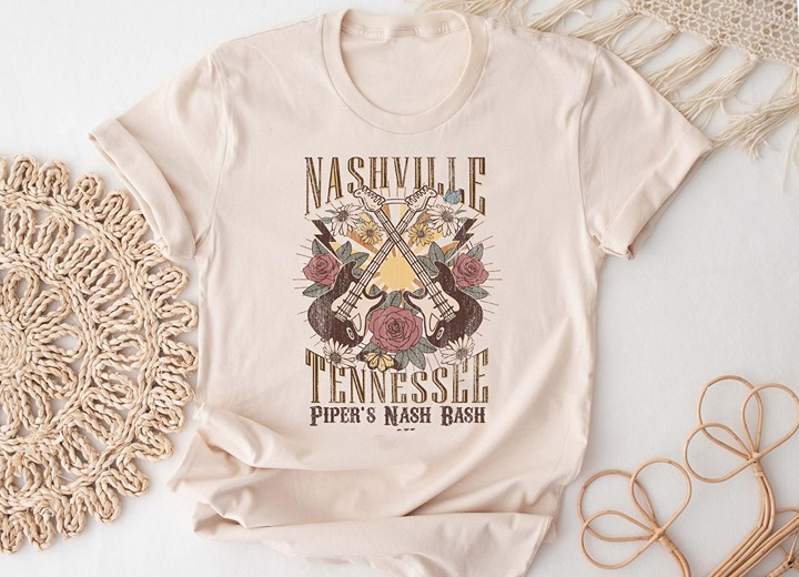 Custom Nashville Shirts, Bachelorette Tees, Matching Family T-shirt Men Women Ts