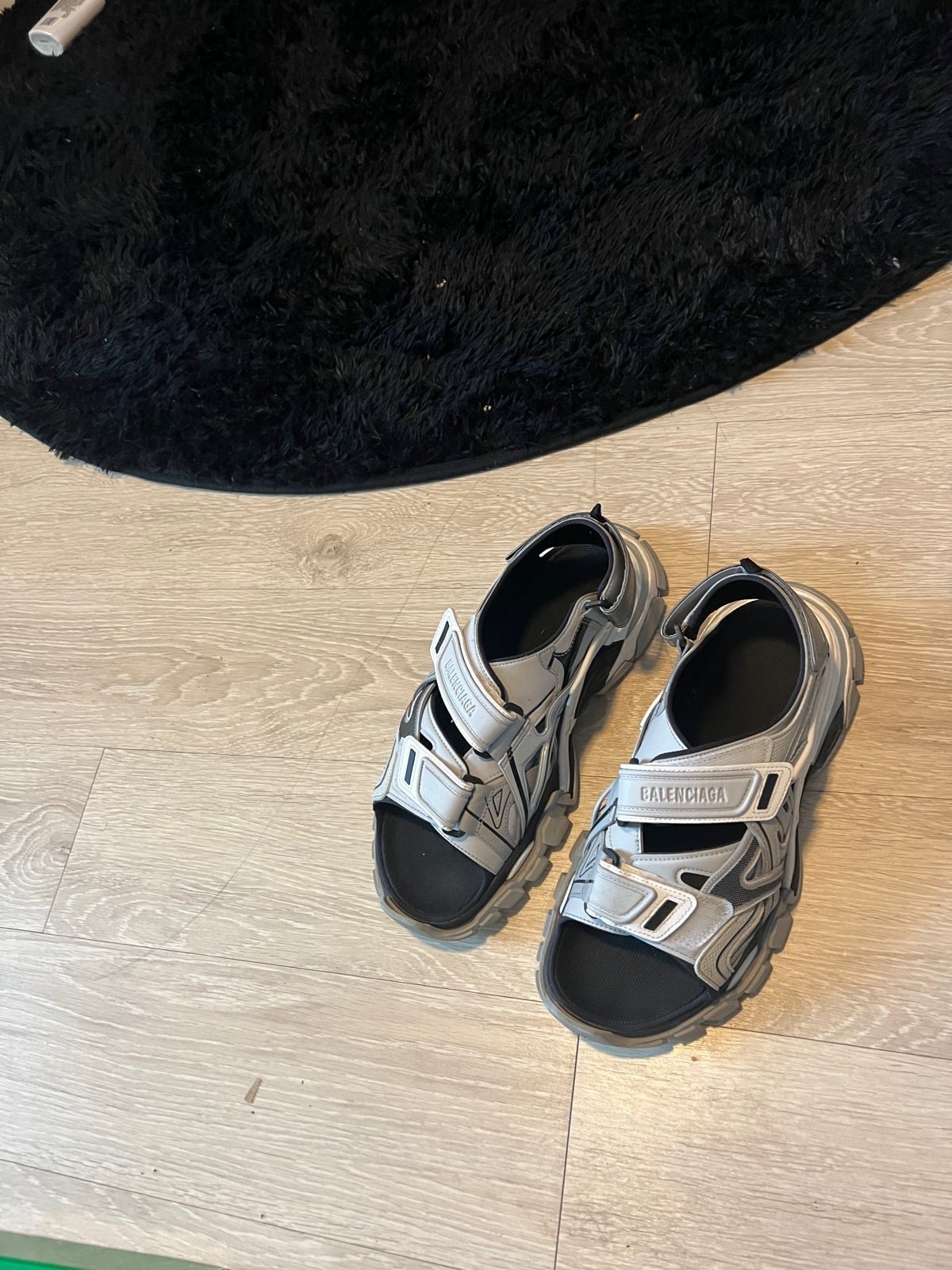 balenciaga track sandals
