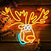 New Christmas Reindeer Neon Sign LED Light for Wall, Party & Holiday Decor